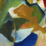 Painting with Green Center 1913 Wassily Kandinsky 8 mockup