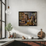 Paisaje de ciudad 1918 Joaquin Torres Garcia 6 mockup