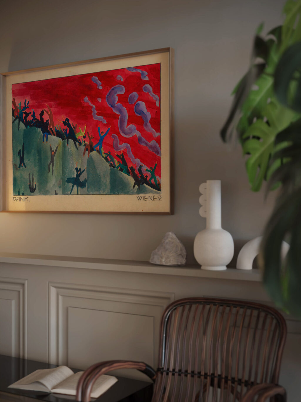 Panik around 1923 Karl Wiener video mockup