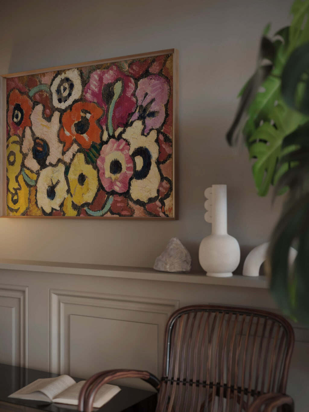 Panneau danemones 1922 Louis Valtat video mockup