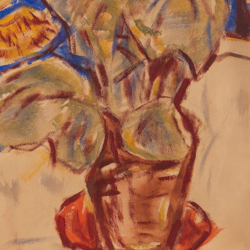 Pantoffelblume 1919 Christian Rohlfs 8 mockup