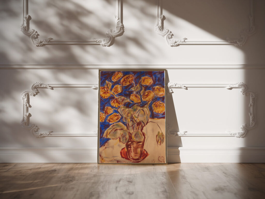 Pantoffelblume 1919 Christian Rohlfs video mockup