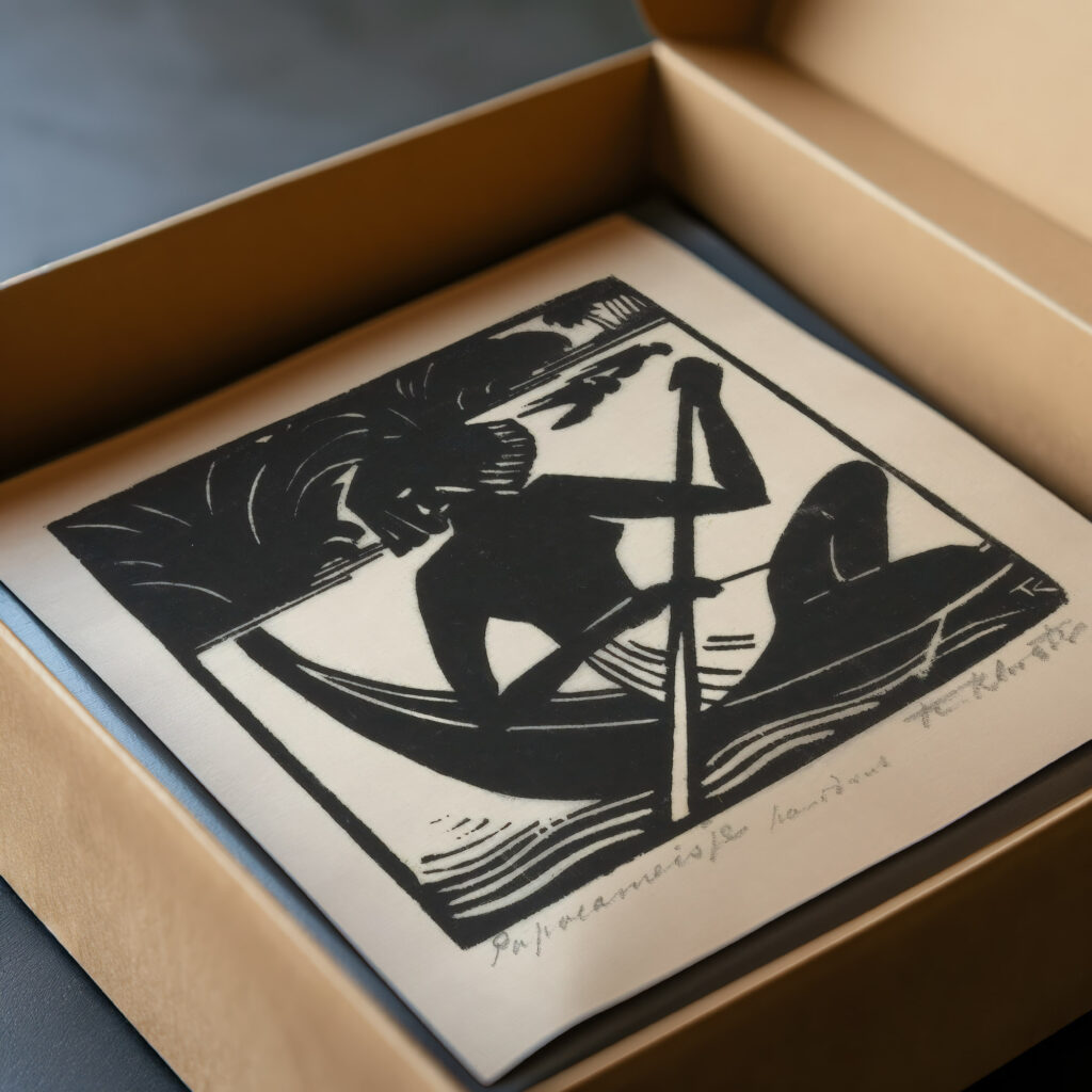 Papoeameisje 1930 Johannes Frederik Engelbert ten Klooster video mockup