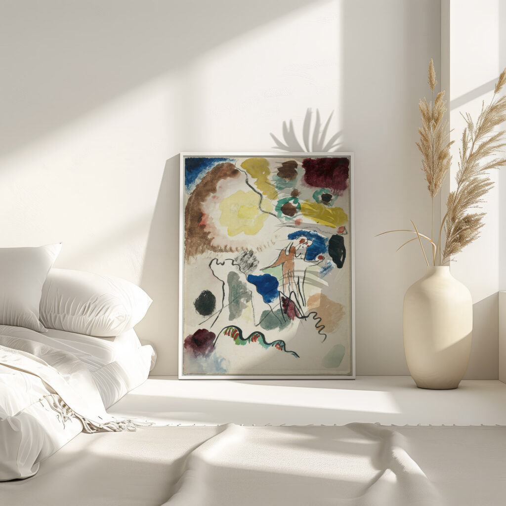 Paradies 1911 Wassily Kandinsky 4 mockup