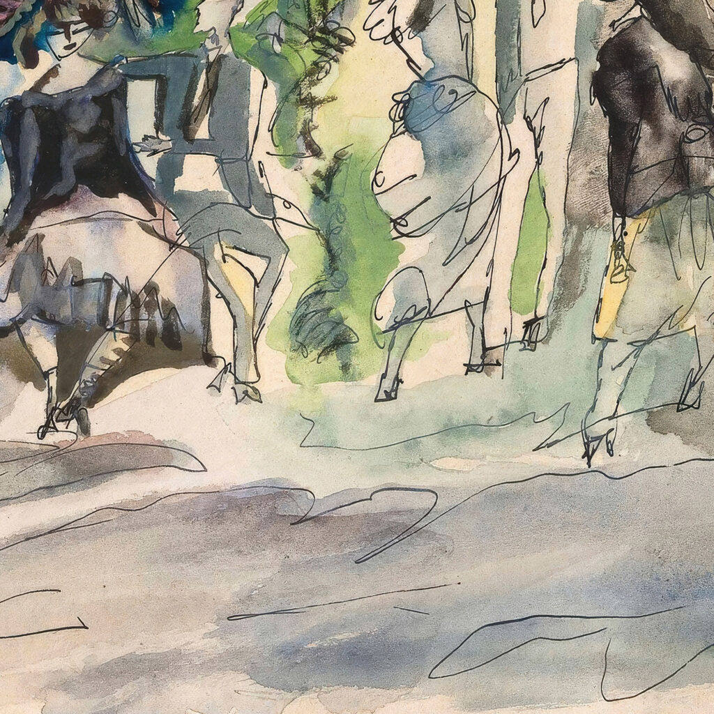 Parc a la Havanne 1917 Jules Pascin 8 mockup
