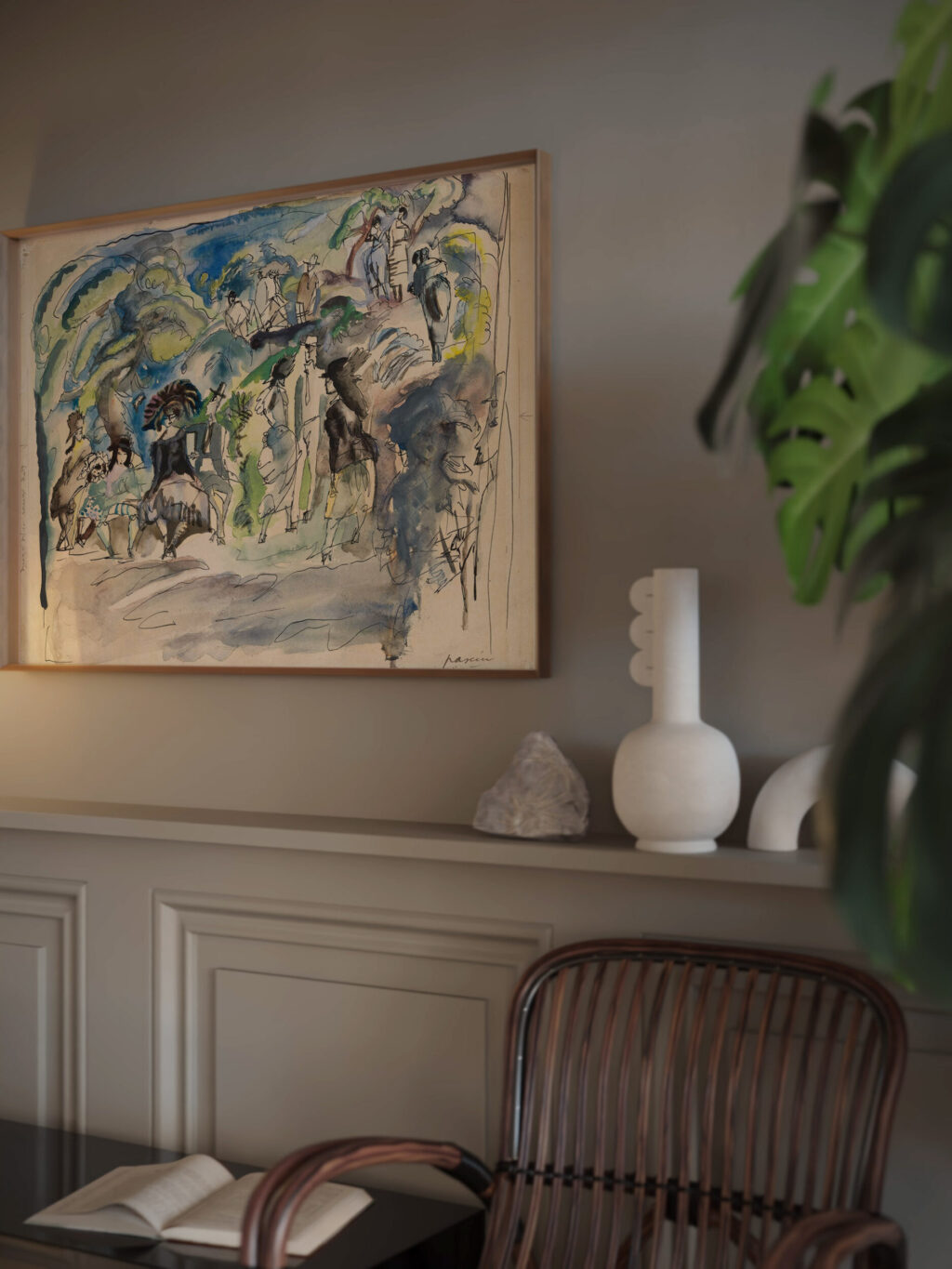 Parc a la Havanne 1917 Jules Pascin video mockup