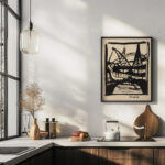 Paris Eiffelturm mit Seinebrucke 1912 Hermann Stenner 6 mockup