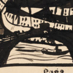 Paris Eiffelturm mit Seinebrucke 1912 Hermann Stenner 8 mockup