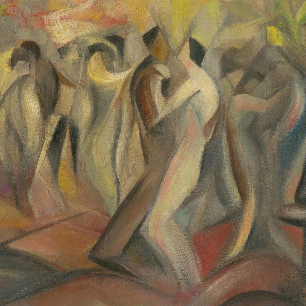 Parisien Cafe 1930 Zolo Palugyay 8 mockup