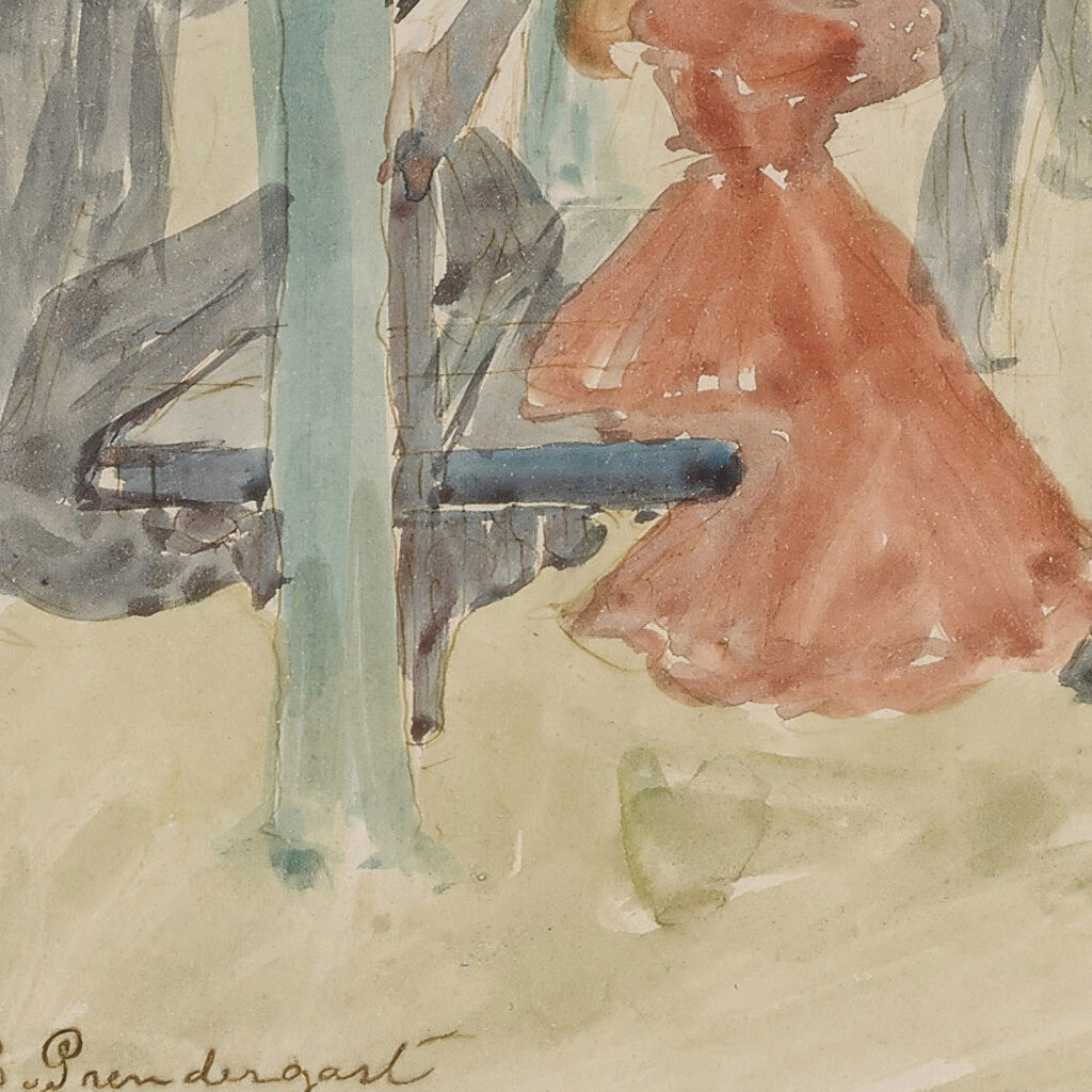 Park Scene Maurice Prendergast 8 mockup