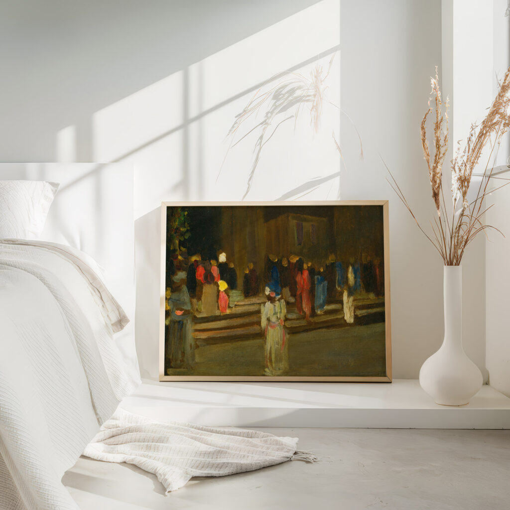 Park Von St. Cloud Eingang Park Of St. Cloud Entrance 1906 Wassily Kandinsky 4 mockup