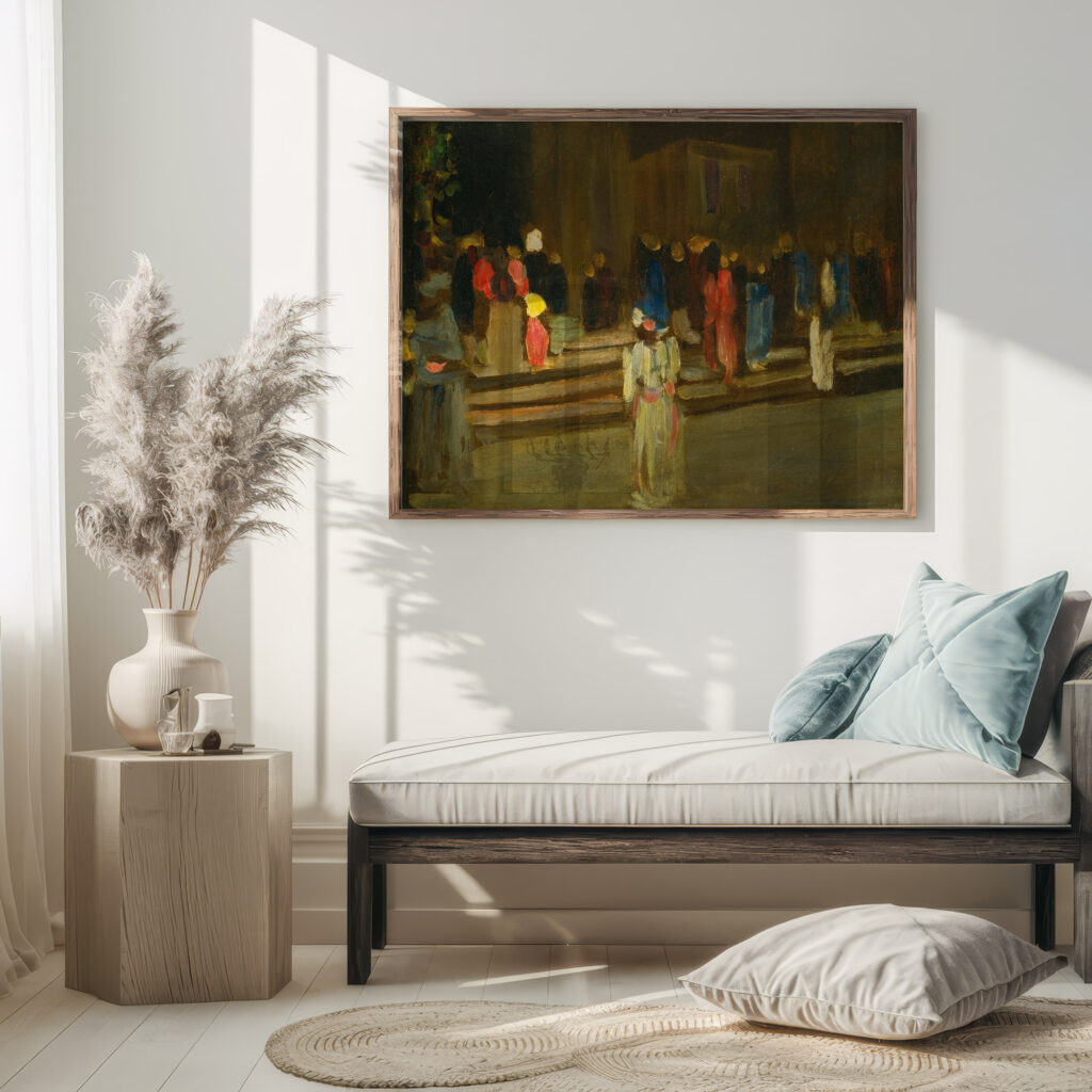 Park Von St. Cloud Eingang Park Of St. Cloud Entrance 1906 Wassily Kandinsky 5 mockup