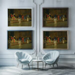 Park Von St. Cloud Eingang Park Of St. Cloud Entrance 1906 Wassily Kandinsky framed posters mockup