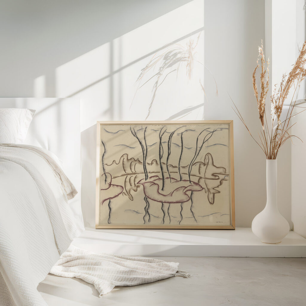 Park island in the pond Walter Ophey 4 mockup