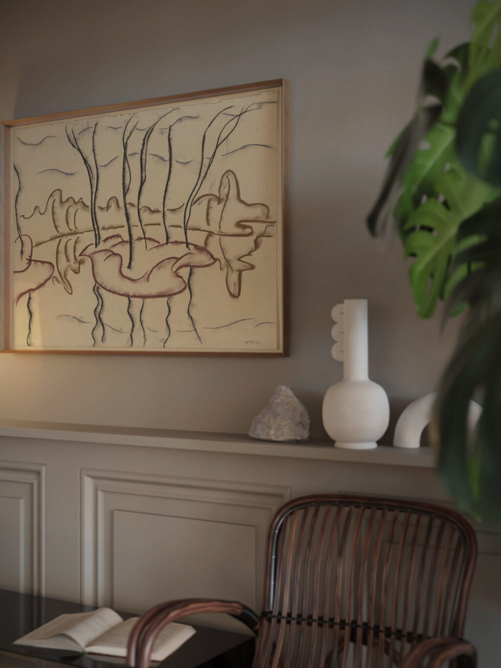 Park island in the pond Walter Ophey video mockup