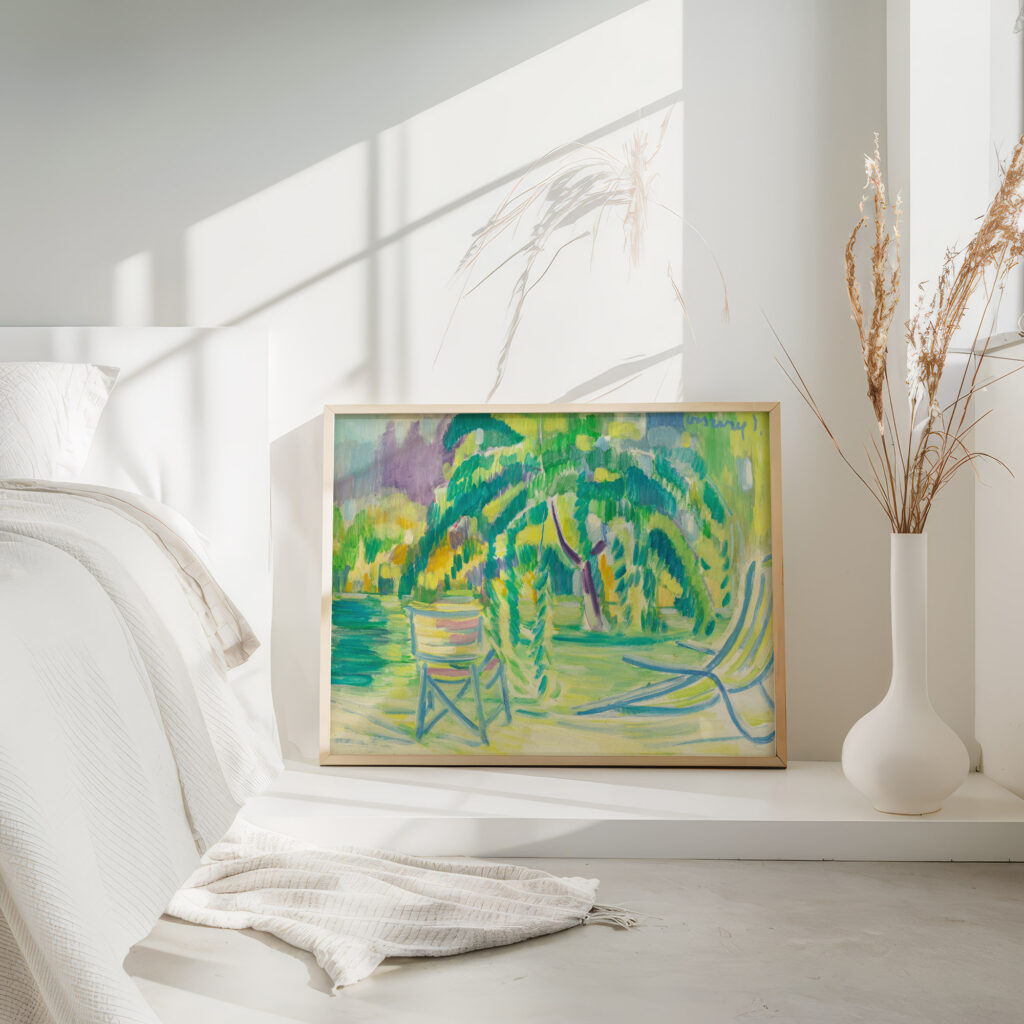 Partie an der Riviera Janos Vaszary 4 mockup