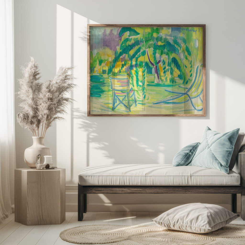 Partie an der Riviera Janos Vaszary 5 mockup