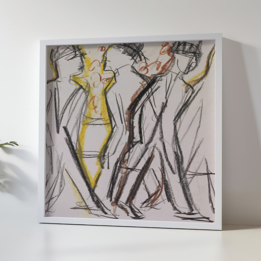 Passanten auf der Strase 1926 Ernst Ludwig Kirchner 5 mockup