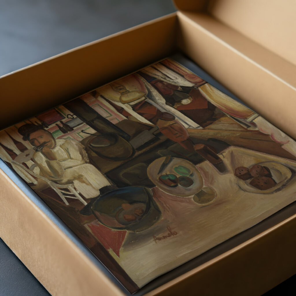 Pastry Stall circa 1922 Constant Permeke video mockup