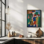 Paysage 1920 Georges Valmier 6 mockup