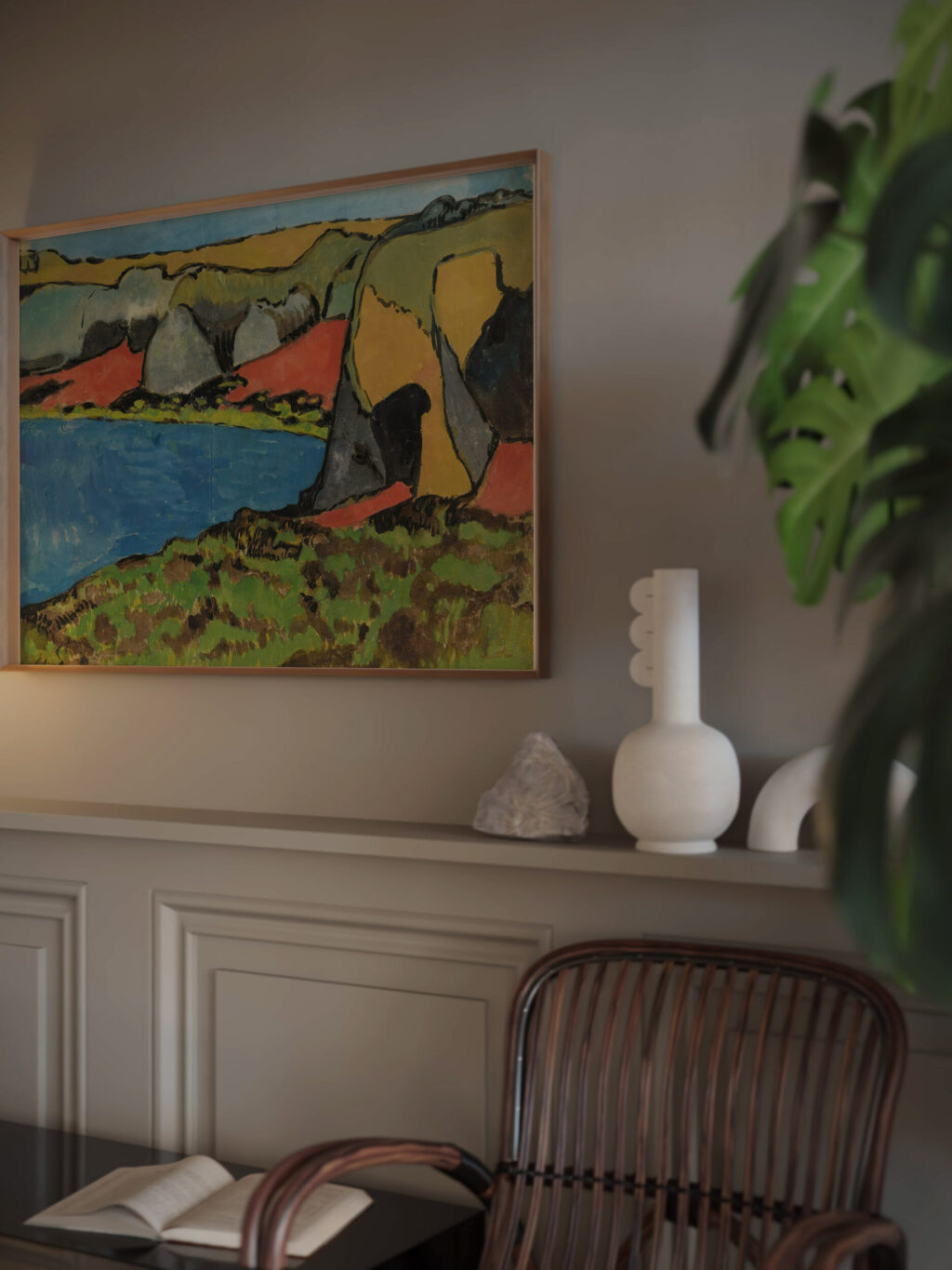 Paysage Breton La Petite Anse Ca 1889 90 Paul Serusier video mockup