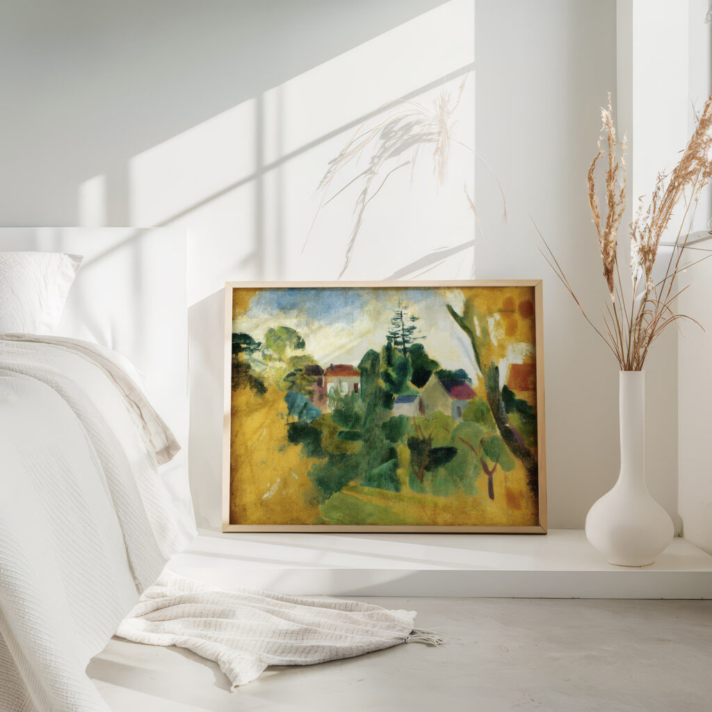 Paysage Inacheve Robert Delaunay 4 mockup