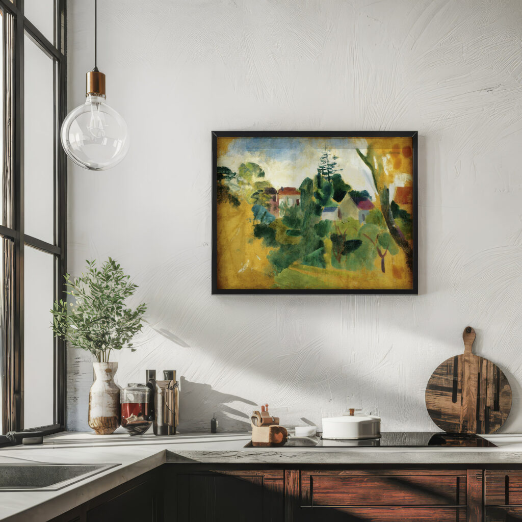 Paysage Inacheve Robert Delaunay 6 mockup