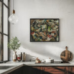 Paysage a Meudon 1911 Albert Gleizes 6 mockup