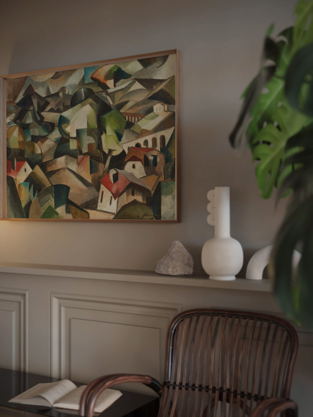 Paysage a Meudon 1911 Albert Gleizes video mockup