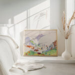 Paysage de la Creuse 1915 Armand Guillaumin 4 mockup