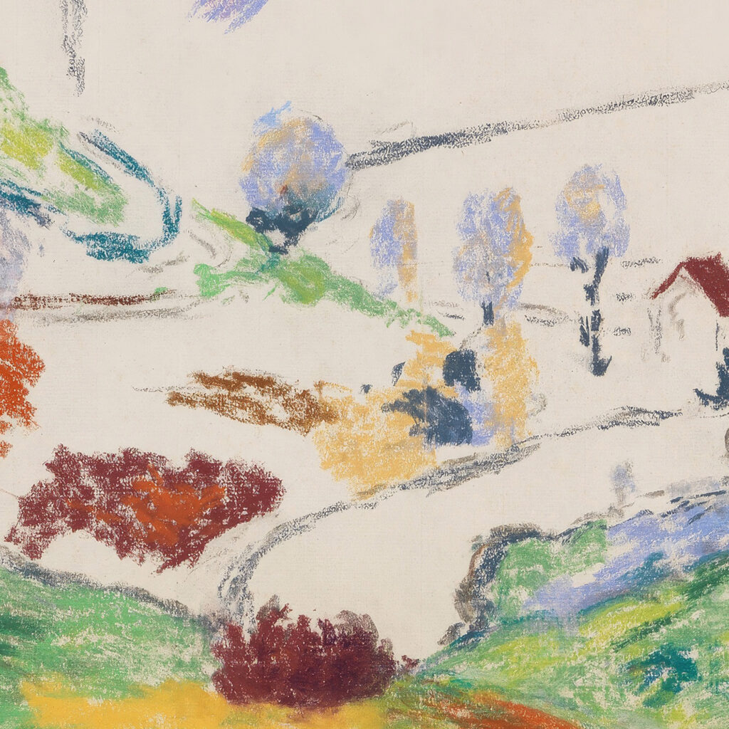 Paysage de la Creuse 1915 Armand Guillaumin 8 mockup