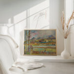 Peasant with a Rake 1937 Sasza Blonder 4 mockup