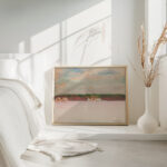 Pejzaz wiejski 1940 Kazimierz Wojtanowicz 1 4 mockup