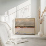 Pejzaz wiejski 1940 Kazimierz Wojtanowicz 4 mockup