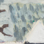 Pejzaz zimowy z domami 1934 Sasza Blonder 8 mockup