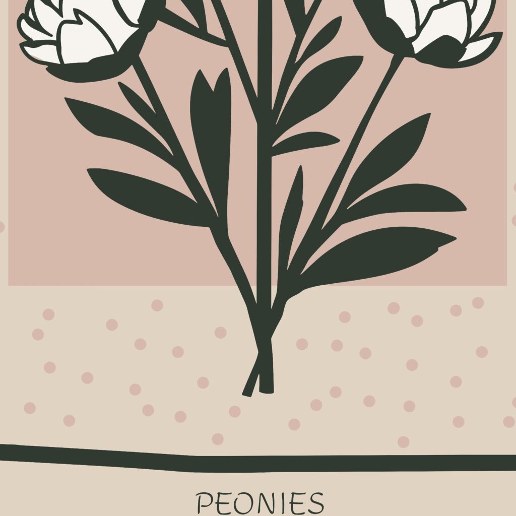 Peonies 8 mockup