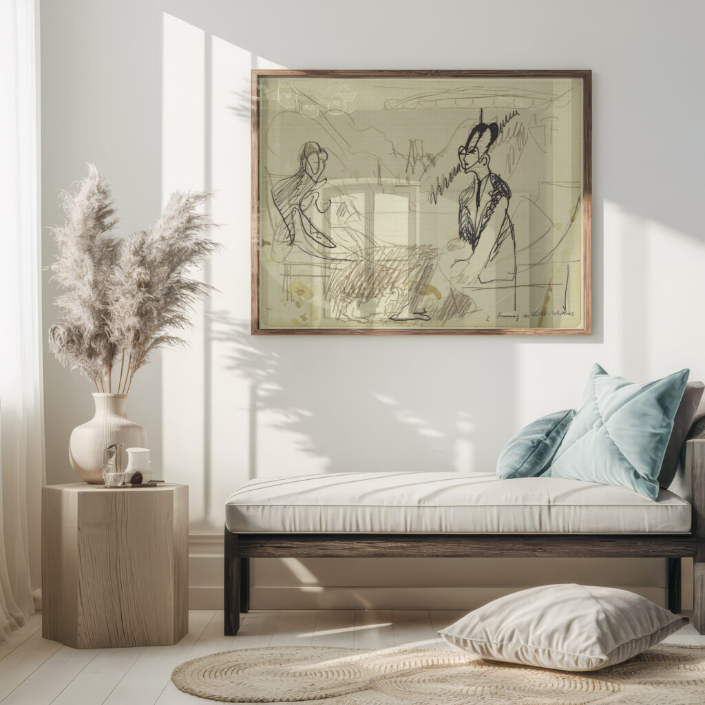 People on the deck chair ca. 1935 Ernst Ludwig Kirchner 1 5 mockup