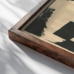 Periphery 1924 Mikulas Galanda close up dark wood mockup