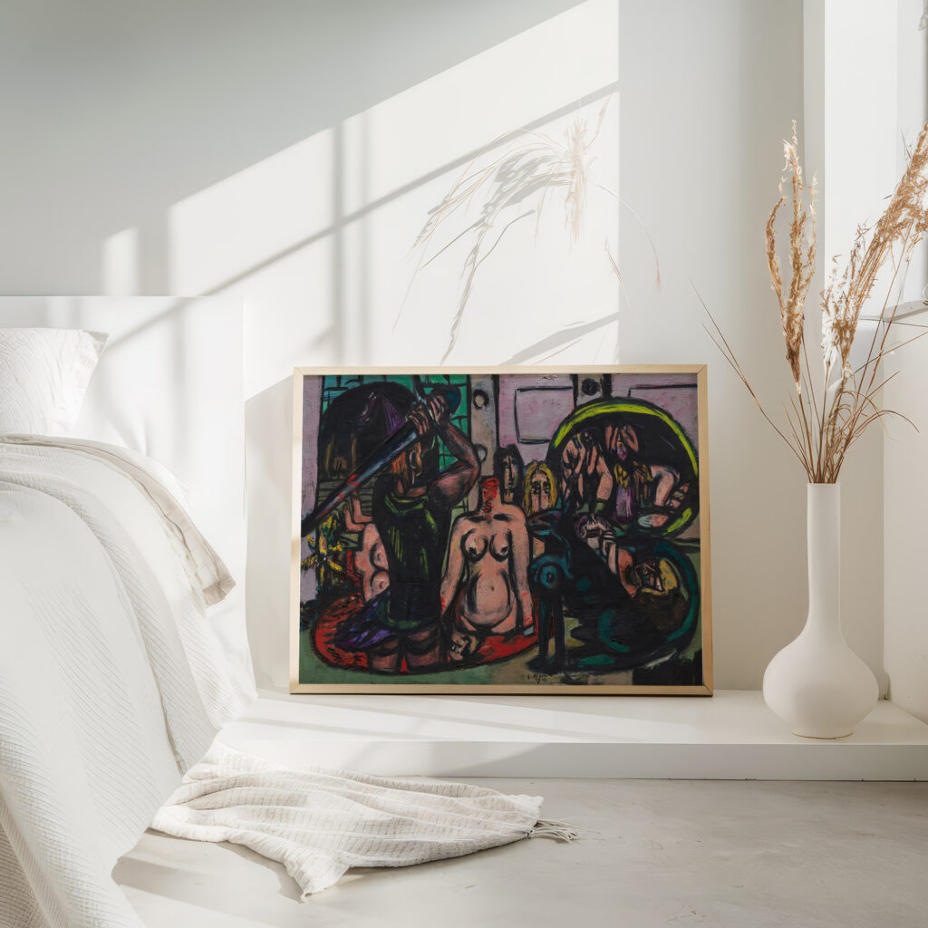 Perseuss Last Duty 1949 Max Beckmann 4 mockup