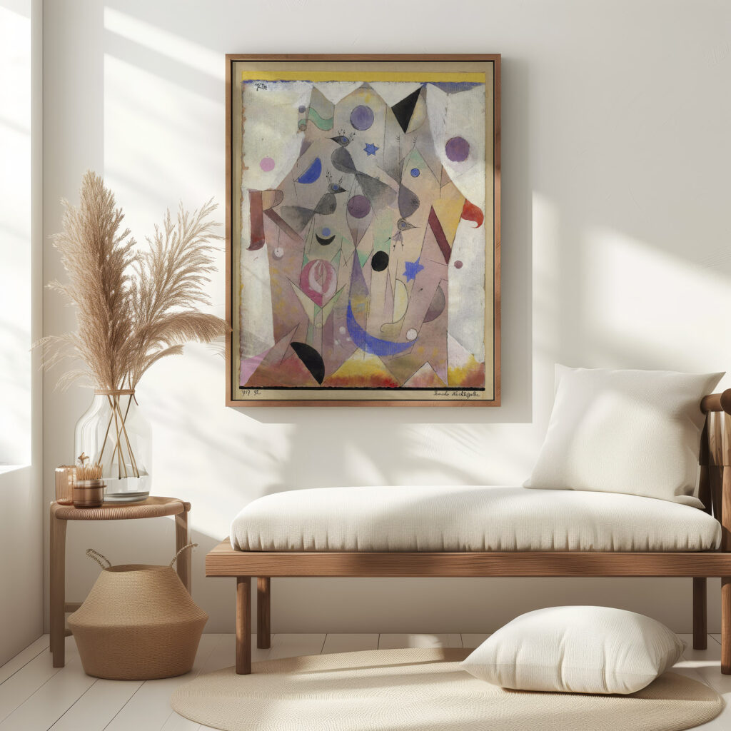 Persische Nachtigallen Persian Nightingales 1917 Paul Klee 5 mockup