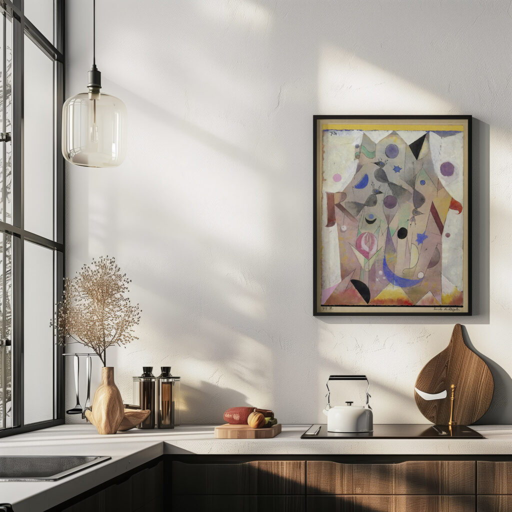 Persische Nachtigallen Persian Nightingales 1917 Paul Klee 6 mockup