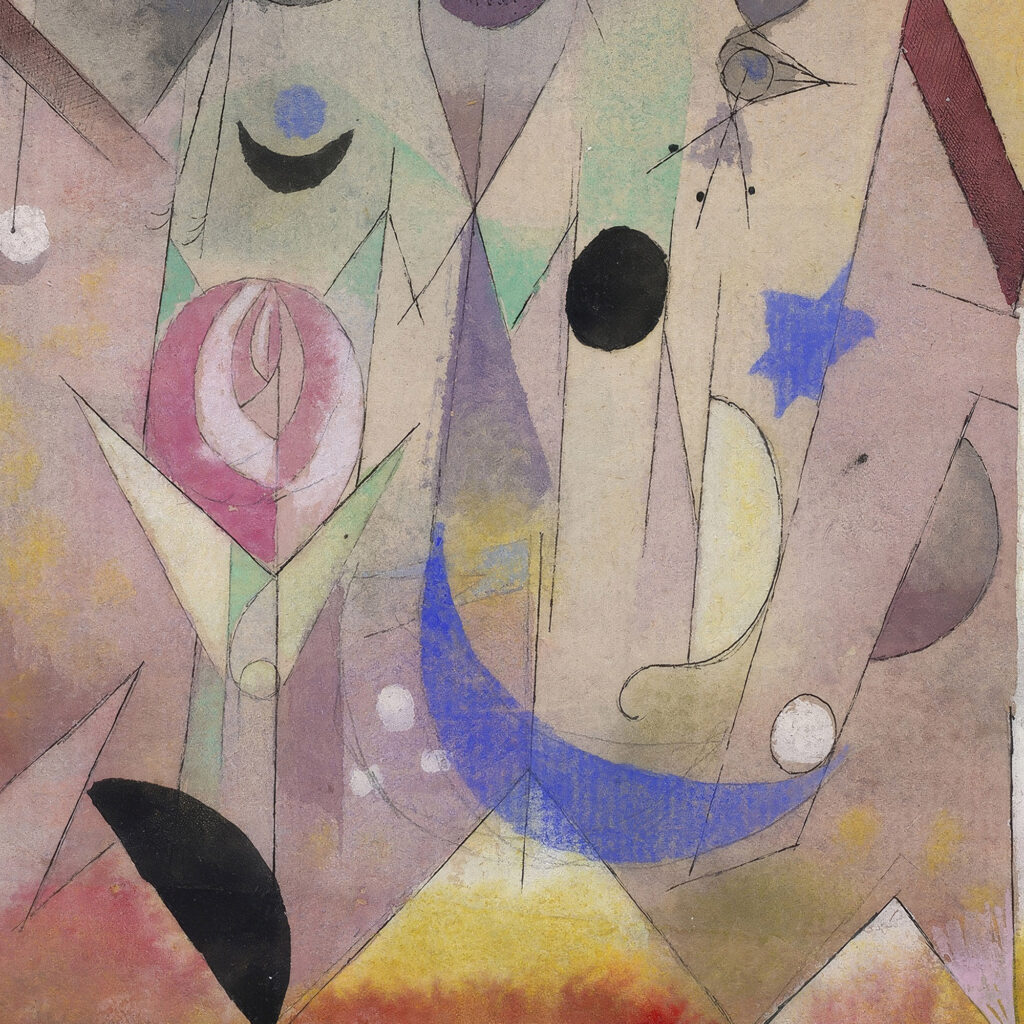 Persische Nachtigallen Persian Nightingales 1917 Paul Klee 8 mockup