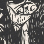 Personificatie van de regen boven een landschap 1921 Henri Jonas 8 mockup