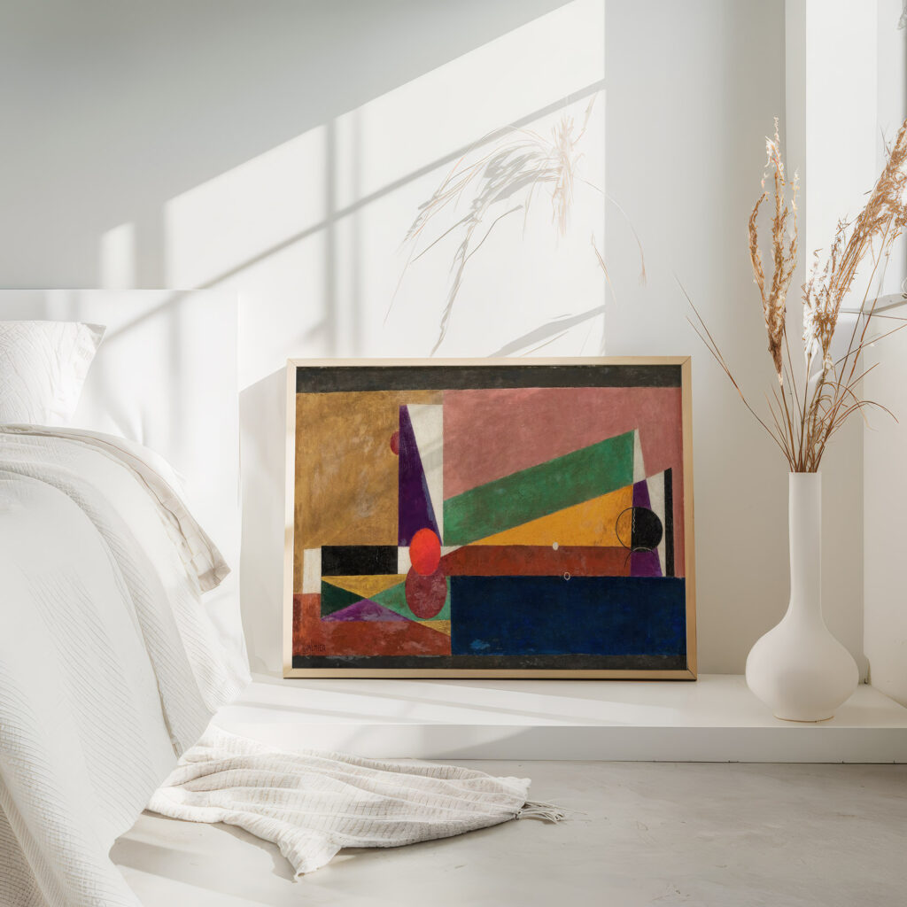 Personnage couche 1921 Georges Valmier 4 mockup