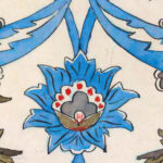 Perzisch Arabische florale tegelversiering 1890 Johanna van de Kamer 8 mockup