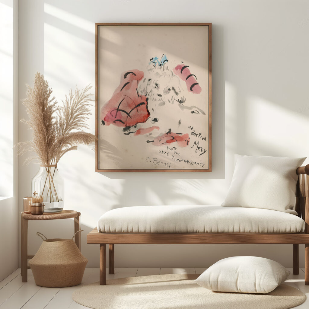 Petit chien Christian Berard 5 mockup