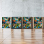 Petite Composition Circa 1937 Otto Freundlich framed posters mockup