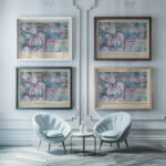 Pflanzen Bild 8.B 1925 1925 Paul Klee framed posters mockup