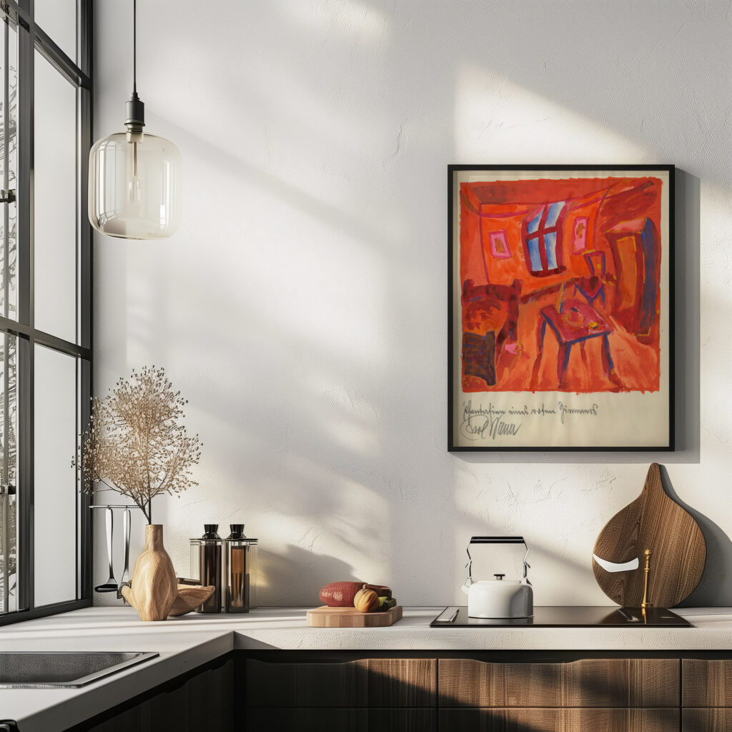 Phantasien eines roten Zimmers around 1923 Karl Wiener 6 mockup