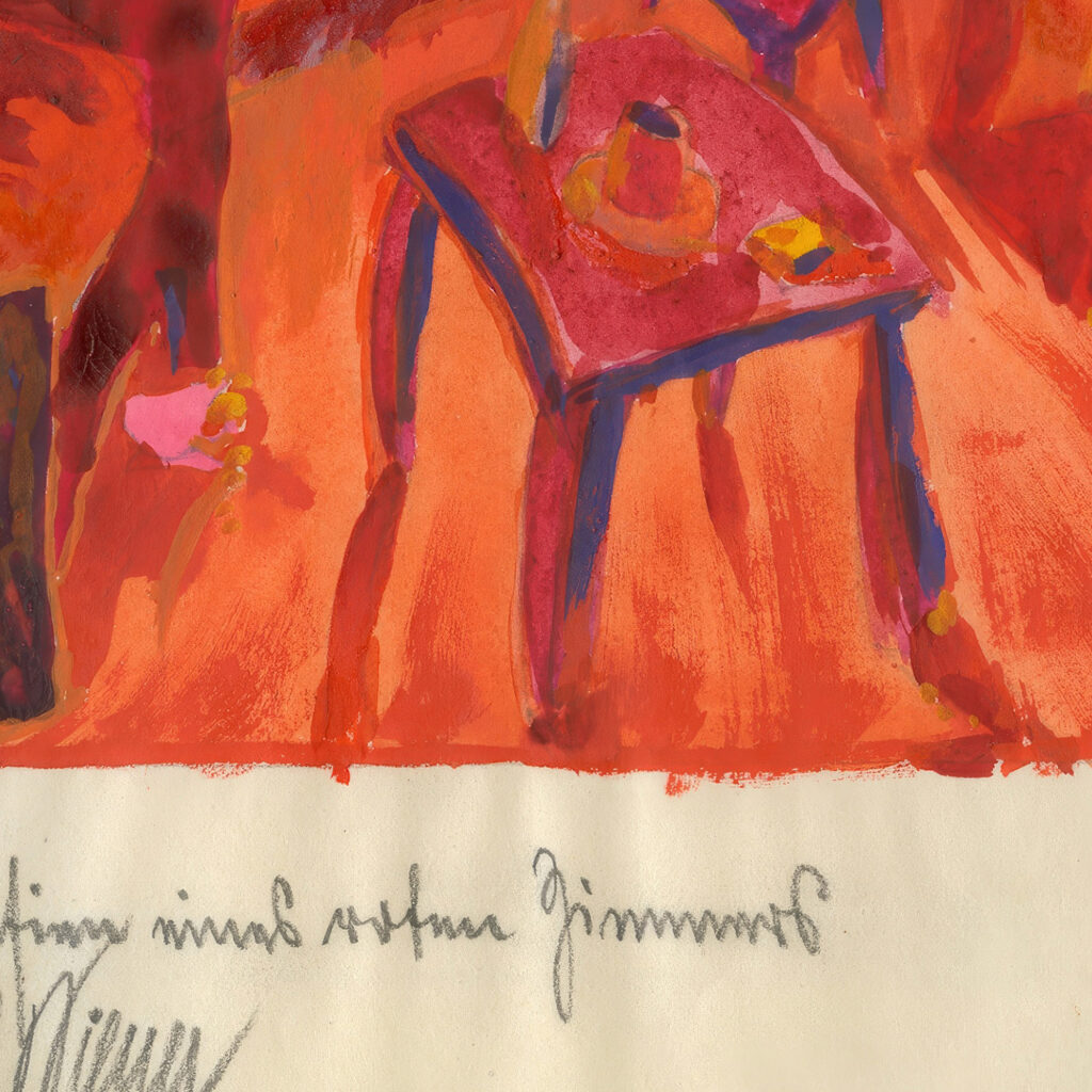 Phantasien eines roten Zimmers around 1923 Karl Wiener 8 mockup